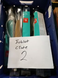 JOBLOT CRATE 2 GOODHOME IKARIA WHITE METAL RECESS CURTAIN POLE BRACKET