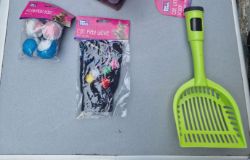 CAT PET ITEMS JOBLOT PLAY MITS BELL BALLS LITTER TRY SCOOPS 50X