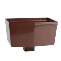 9 X DRAIN PIPE HOPPER GUTTER TRAP HOPPER HEAD GUTTERING/DRAINAGE/RAINWATER