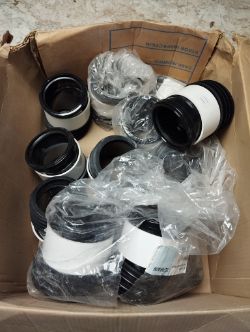 13 X POLYPIPE TERRAIN FUZE HDPE EXPANSION SOCKET 110MM