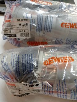 2 X GEWISS IEC 309 HP GW 63 020H E IP44