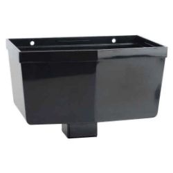 20 UNITS DOWNPIPE HOPPER HEAD RAINWATER SQUARE DRAINAGE BLACK OSMA