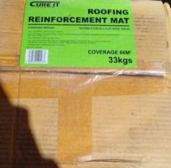 CURE IT REINFORCEMENT MAT FULL ROLL STANDARD CHOPPED FIBRE STRAND 66M2 COVERAGE