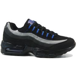 12 PAIRS -- MENS SHOCK BUBBLE AIR RUNNING TRAINERS CASUAL LACE GYM SPORTS 7 - 11 UK - RRP £250