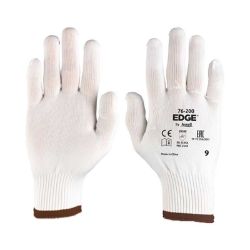 JOBLOT OF 140 PAIRS ANSELL EDGE 76-200 LIGHTWEIGHT NYLON WORK GLOVES