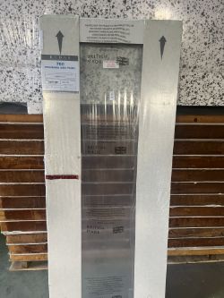 KUDO 760 MM STANDARD SHOWER SIDE PANEL 3SP76W WHITE