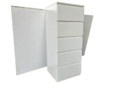 5 DRAWERS CHEST OF DRAWERS SLIM BRAND NEW IN BOX