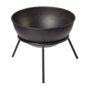 8 PCS GARDEN SUMMER BRANDED STOCK TO CLEAR - 31CM STEEL FIRE PLACE