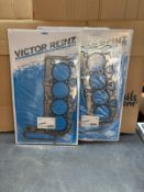 JOB LOT OF 15 VICTOR REINZ HEAD GASKETS