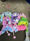 KIDS UNICORN AND MONSTER HATS 9X SUPRISE EGG 15X