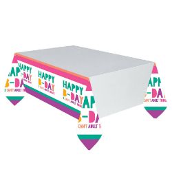 200 X YOUNG & FAB BIRTHDAY TABLE COVER 54