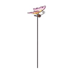 72PCS GARDEN SUMMER BRANDED STOCK TO CLEAR- GARDEN METAL FLOWER,DECORATED STAKES -