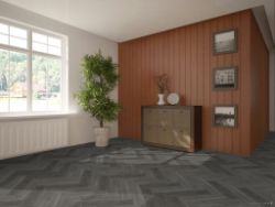 22 X PACKS (103.46M2) IDENTITY PARQUET LVT GLUEDOWN FLOORING GREY OAK RRP £2,700