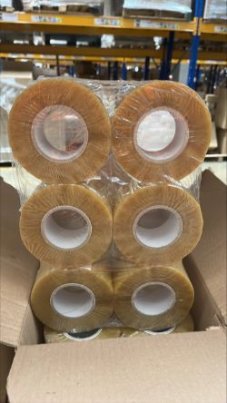 1 X PALLET WITH POLYESTER PACKING TAPE 48MM X 132MTR RRP £2700