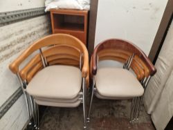 DINNING TABLE CHAIRS 4X