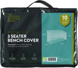JOB LOT OF 12 PREMIUM 3 SEATER BENCH COVER GREY MASSIVE RE SALE POTENTIAL