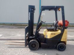 DAEWOO G15S-2 FORKLIFT TRUCK / STACKER