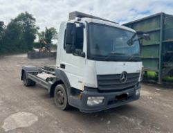 2014 MERCEDES ATEGO 816 CHASSIS CAB