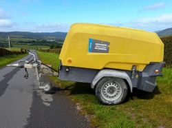 ATLAS COPCO XAS68 ROAD TOW COMPRESSOR – 2018 – KUBOTA DIESEL