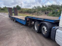 2000 KING GTS 44 LOW LOADER STEPFRAME PLANT TRAILER