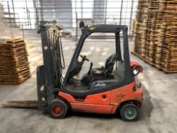 2007 LINDE H20T-03 LPG FORKLIFT – 2,000 KG CAPACITY – TRIPLEX MAST – 4.3M LIFT HEIGHT