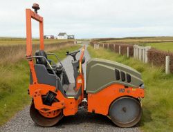 2013 HAMM HD 8 VV DOUBLE DRUM VIBRATING ROLLER