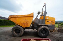 2014 TEREX TA9 – 9 TON SITE DUMPER – PERKINS 4-CYLINDER TURBO DIESEL