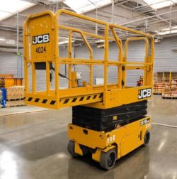 2018 JCB S1930E 8M ELECTRIC SCISSOR LIFT – ONLY 143 HOURS!