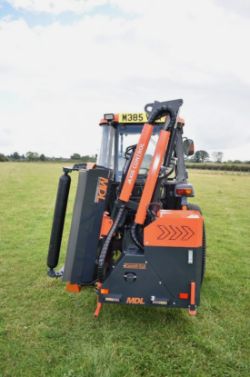 100CM ELECTRIC JOYSTICK HEDGE CUTTER – FLAIL + SCISSOR BAR COMBO – VERGE & HEDGEROW TRIMMER