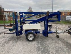 NIFTYLIFT 120 TOWABLE CHERRY PICKER / TRAILER-MOUNTED ACCESS PLATFORM (2004)