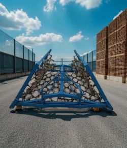 PARMITER 14FT TRACTOR MOUNTED CHAIN HARROWS