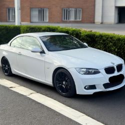 **(ONLY 91K MILEAGE)** 2008 BMW 320I M SPORT CONVERTIBLE 2.0 PETROL MANUAL >>--NO VAT ON HAMMER--<<