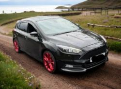 2016 FORD FOCUS ST-3 TURBO • 69K MILES • MANUAL • BLACK • EURO 6 • TOP SPEC >>--NO VAT ON HAMMER--<<