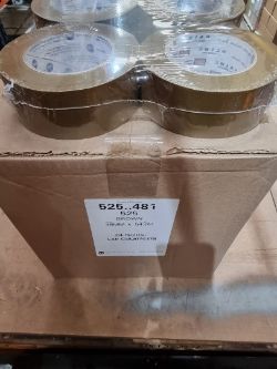 576 ROLLS OF ECO525 525 FLATBACK TAPE, RRP £1500