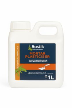 290 X BOSTIK MORTAR PLASTICISER-1LITRE BOTTLES