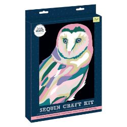 722 X SEQUIN CRAFT KITS (232 X OWL AND 490 X PONY)
