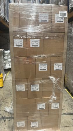 1 X PALLET WITH POLYPROPYLENE PACKING TAPE 75MM X 66MTR TOTAL RRP £3168