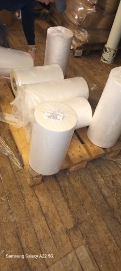 7 X LARGE ROLLS OF CLEAR SHRINK