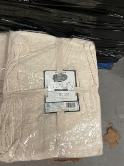 2000 X BRAND NEW LUXURY COTTON THROWS 115 X 145CM