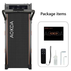 5 X BRAND NEW AOKDA WALKING PAD TREADMILL WITH INCLINE, REMOTE & LED – COMPACT FOR HOME/OFFICE