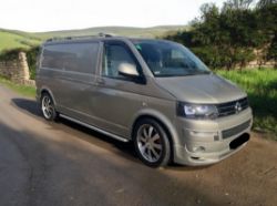 2013 VOLKSWAGEN TRANSPORTER 2.0 BITDI 180PS HIGHLINE PANEL VAN >>--NO VAT ON HAMMER--<<