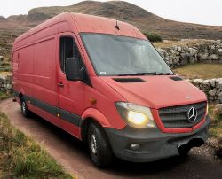 2014 MERCEDES-BENZ SPRINTER 313 CDI LWB FRIDGE VAN