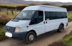 2012 FORD TRANSIT MEDIUM ROOF 17 SEATER TDCI 135PS MINIBUS