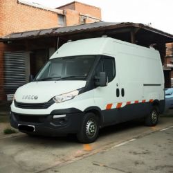 **(ONLY 95K MILEAGE)** 2019 IVECO DAILY MWB PTO COMPRESSOR / 110V POWER VAN (EURO 6)