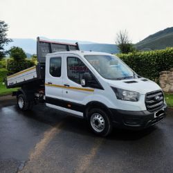 **(ONLY 94K MILEAGE)**2020 FORD TRANSIT 350 LEADER TDCI 130BHP LWB CREW VAN>>--NO VAT ON HAMMER--<<