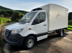 **(ONLY 66 K MILEAGE)** 2021 MERCEDES-BENZ SPRINTER PROGRESSIVE FRIDGE FREEZER CHASSIS CAB