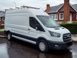 2020 ON 20 PLATE FORD TRANSIT 350 LEADER 130BHP L3H2 LWB DIESEL >>--NO VAT ON HAMMER--<<