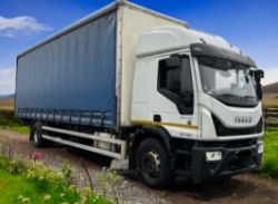2017 IVECO EUROCARGO 180E25S CURTAIN SIDE HGV