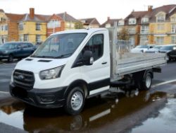 2022 FORD TRANSIT 350 LEADER 130BHP LWB L3 DROPSIDE PICKUP ULEZ FREE ZONE