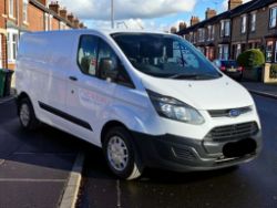 2017 (17 PLATE) FORD TRANSIT CUSTOM 290 TDCI SWB DIESEL VAN>>--NO VAT ON HAMMER--<<